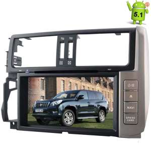 Штатная магнитола Toyota Prado 150 09-13 бронза Android 5.1 LeTrun 1604 поддержка JBL 