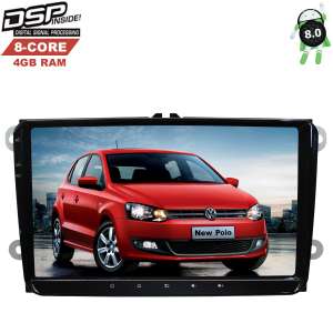Штатная магнитола Volkswagen Polo, Jetta, Passat, Tiguan LeTrun 2522 Android 8 DSP 8 ядер