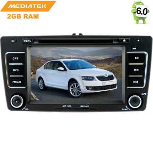 Штатная магнитола Skoda Octavia LeTrun 1770 Android 6.0.1 MTK 4G