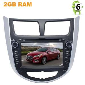 Штатная магнитола Hyundai Solaris LeTrun 2601 Android 8.x MTK 4G