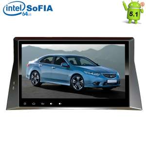 Штатная магнитола Honda Accord 8 LeTrun 1844 Intel Android 5.1 экран 10,2 дюйма
