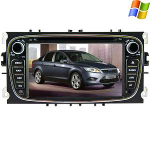 Штатная магнитола Ford Focus 2 черный LeTrun 0305