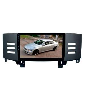 Штатная магнитола для Toyota Mark X 2004-2009 LeTrun 2756-2361 9 дюймов KD Android 8.x MTK-L 2.5D 1+16 Gb