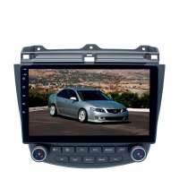 Штатная магнитола для Honda Accord CL7, CL9 правый руль LeTrun 3086-4560 10 дюймов XY Android 10 MTK-L 2+16 Gb IPS