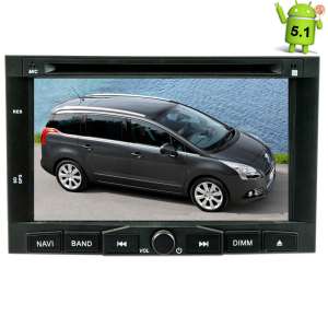 Штатная магнитола Peugeot 3008, 5008, Partner, Citroen Berlingo LeTrun 1836 Android 5.1