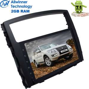 Штатная магнитола Mitsubishi Pajero 4 LeTrun 2280 Android 7.1.1 T3 9 дюймов