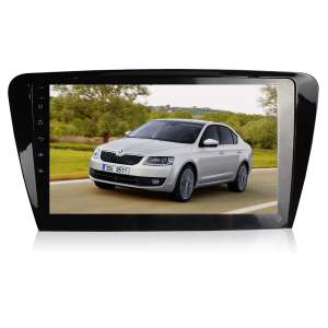 Штатная магнитола для Skoda Octavia с 2015 года LeTrun 1879-2059 10 дюймов KD Android 8.x MTK 4G 2+16 Gb