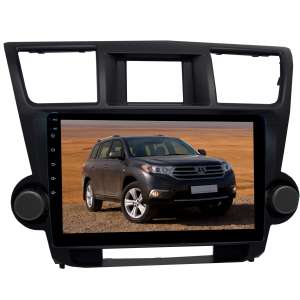 Штатная магнитола для Toyota Highlander 07-13 LeTrun 2293-3094 10 дюймов NS 2+16 Gb MTK-L Android 9.x DSP