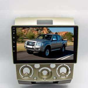 Штатная магнитола для Ford Ranger 2006-2010, Everest 2006-2013, Mazda BT-50 2006-2011, (цвет бронза) LeTrun 4631-4498 9 дюймов XY Android 10 MTK-L 2+16 Gb IPS