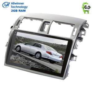 Штатная магнитола Toyota Corolla 2007-2012 г. LeTrun 2189 Android 6.0.1 Alwinner T3