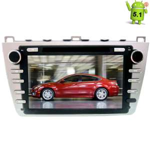 Штатная магнитола Mazda 6 2008-2012 LeTrun 1500 Android 5.1 серая
