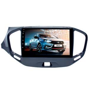 Штатная магнитола для Lada Vesta с 2015 года LeTrun 3140-2361 9 дюймов KD Android 8.x MTK-L 2.5D 1+16 Gb
