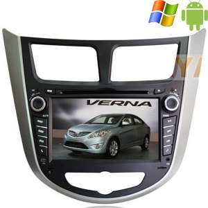 Штатная магнитола Hyundai Solaris Verna Carpad duos II Android 4.4.4
